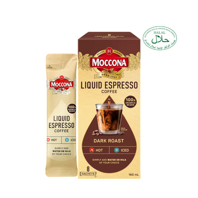 Moccona  Liquid Espresso Dark Roast 20ml x 8