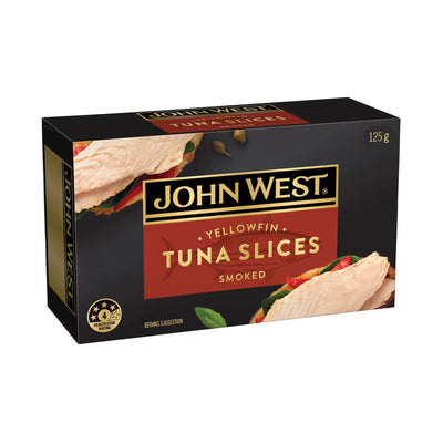 John West Wild Caught Tuna Slices Smoked 125g