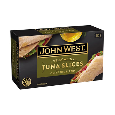 John West Wild Caught Tuna Slices Olive Oil Blend 125g