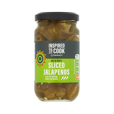 Sainsbury's Sliced Green Jalapenos 200g