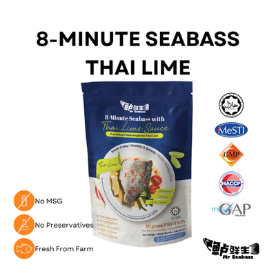 8 Minutes Seabass with Thai Lime Sauce 230g