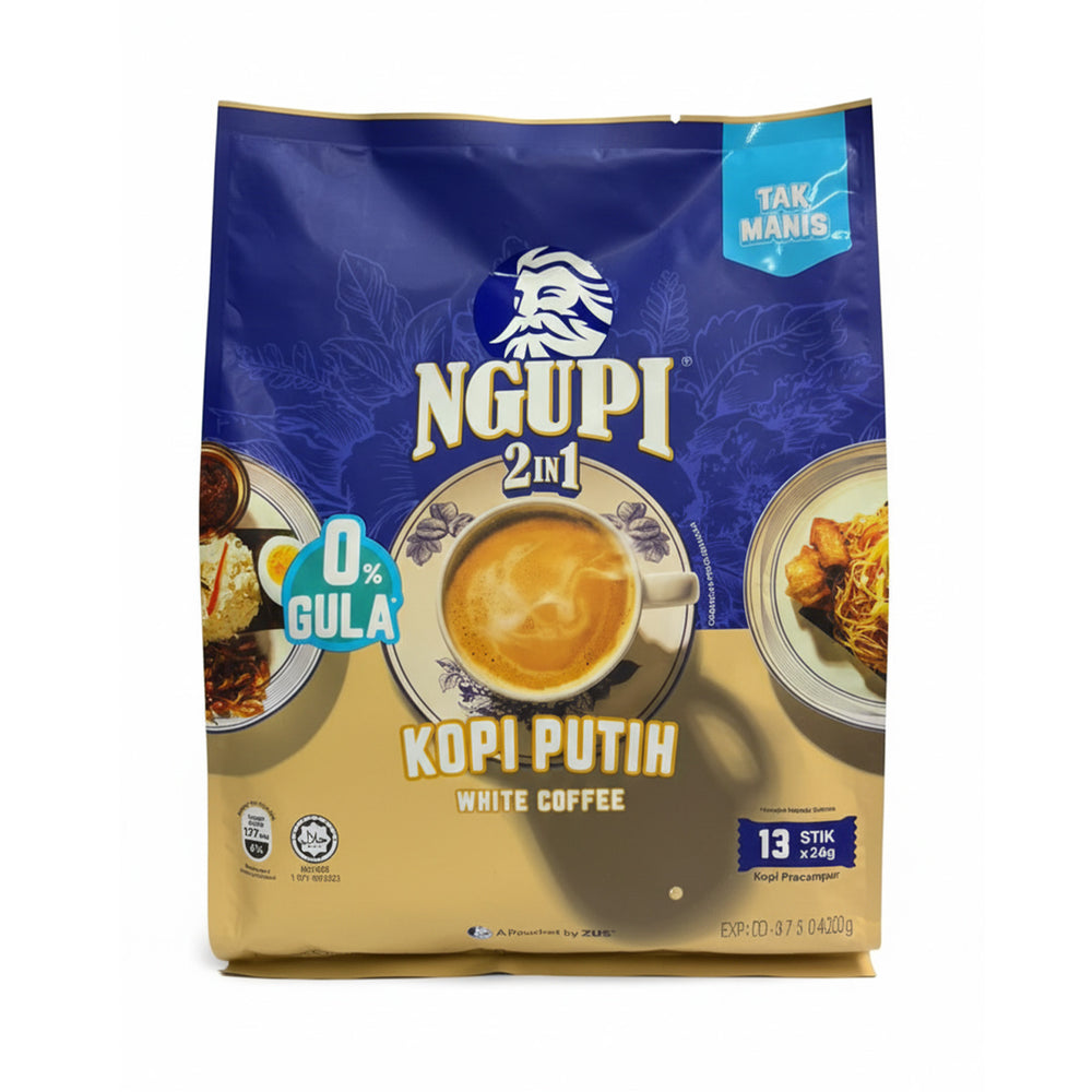 Zus Ngupi White Coffee 2 In 1 26g x 13