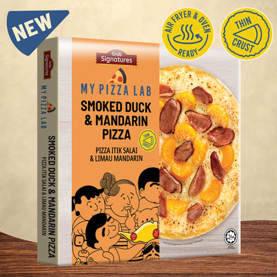 Grab Signatures My Pizza Lab Smoked Duck & Mandarin Pizza 310g