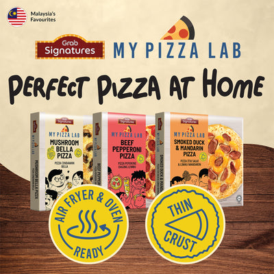 Grab Signatures My Pizza Lab Smoked Duck & Mandarin Pizza 310g