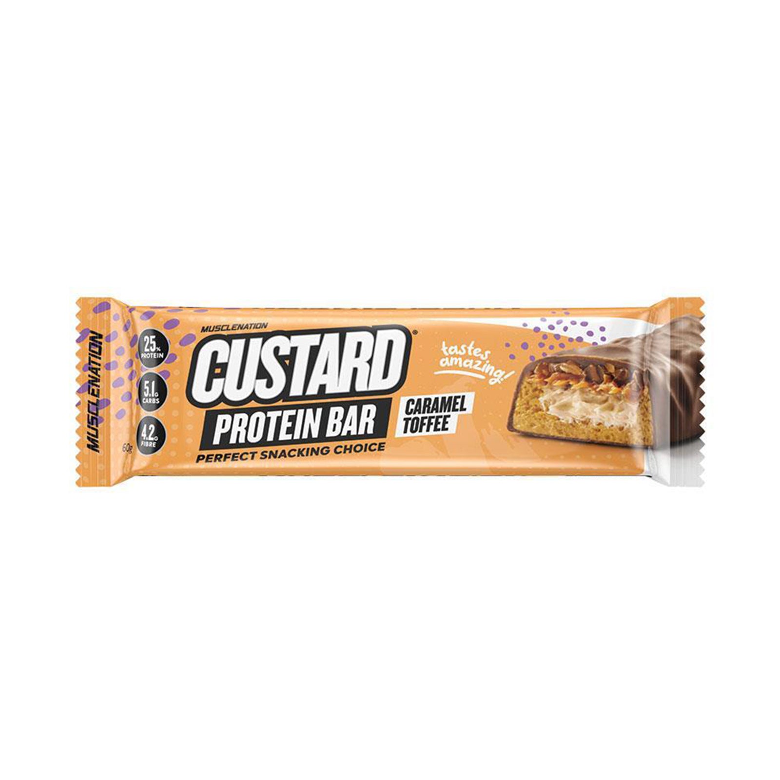 Muscle Nation Protein Caramel Toffee 60g