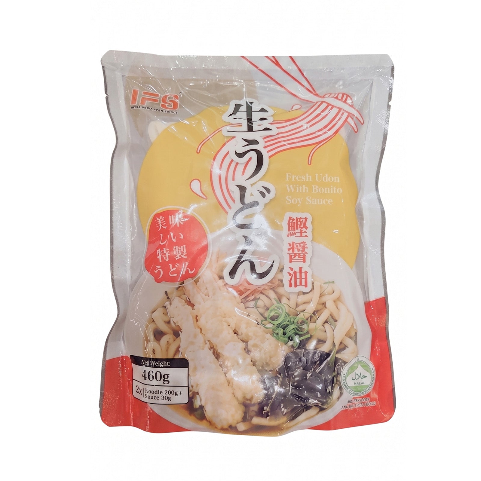 Ifs Fresh Udon with Bonito Sauce 460g