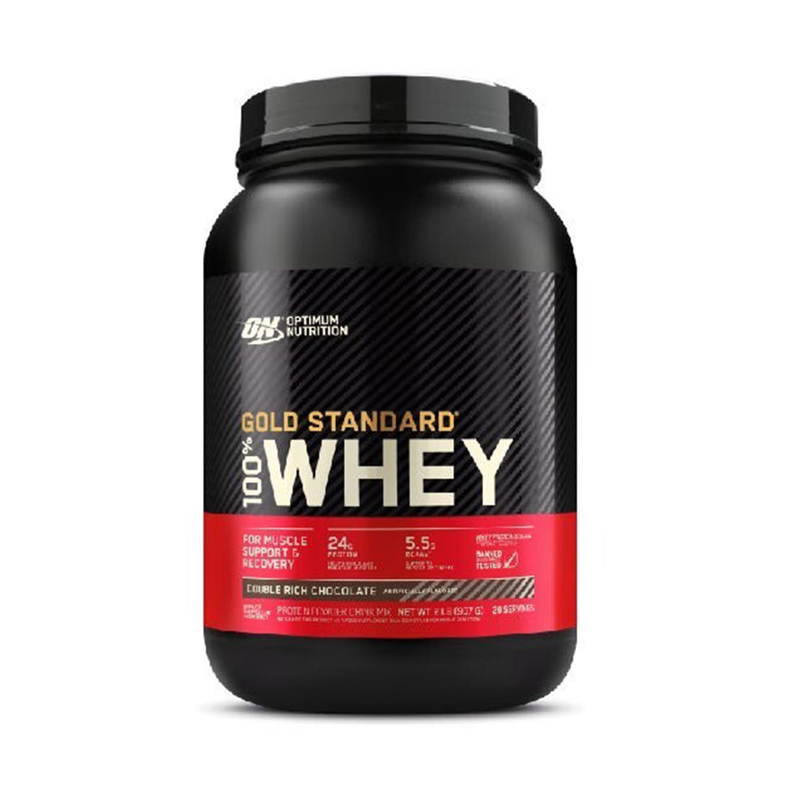 Optimum Nutrition Gold Standard 100% Whey Double Rich Chocolate Flavor Powder 907g