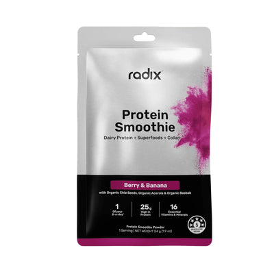Radix Protein Smoothie in Berry & Banana 54g