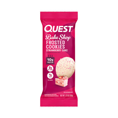 Quest Frosted Cookies Strawberry Cake 50g