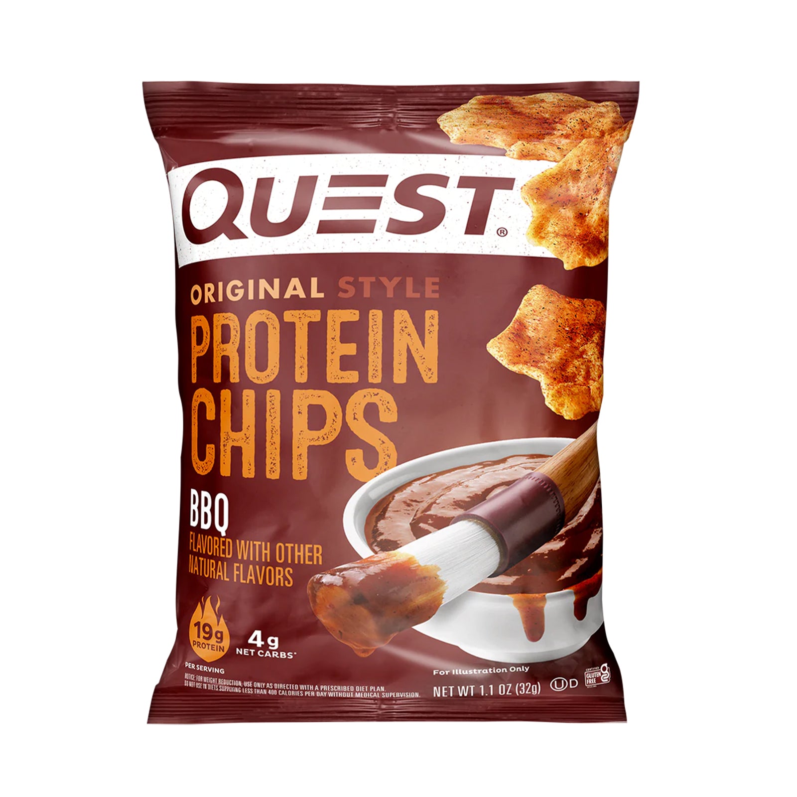 Quest Barbeque Protein Chips 32g