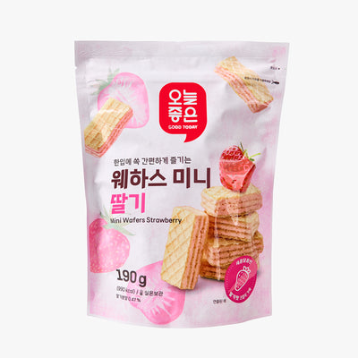 Good Today Mini Wafer Strawberry 190g