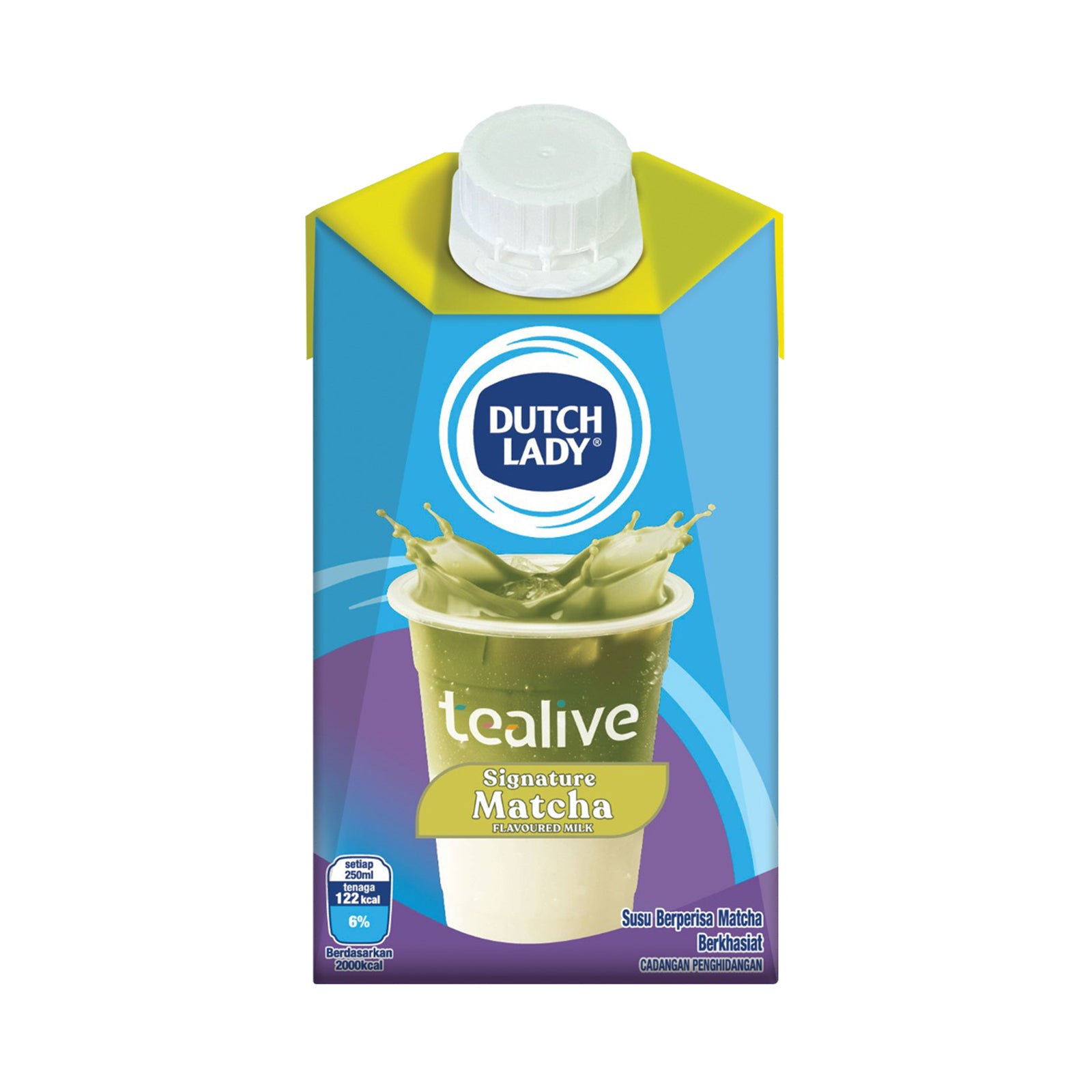 Dutch Lady x Tealive UHT Signature Matcha 250ml