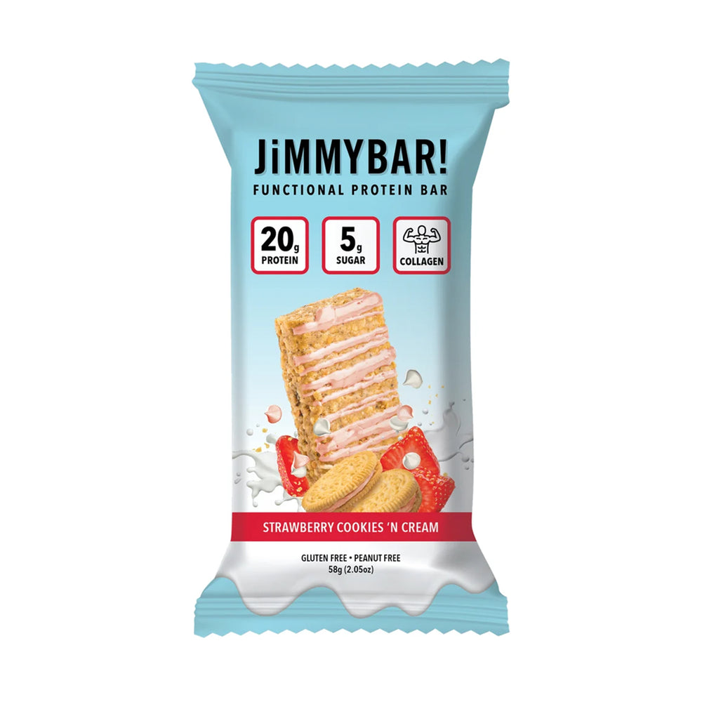 JimmyBar! High Protein Bar Strawberry Crunch 58g