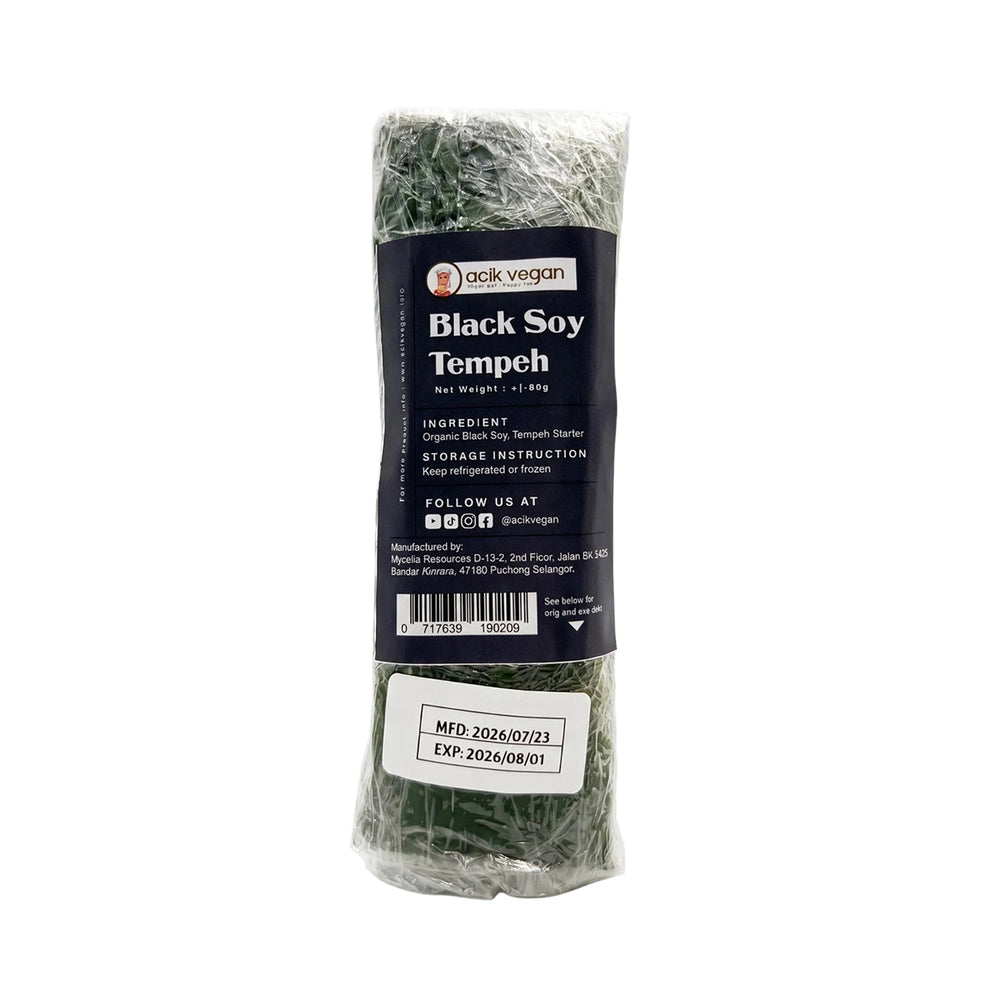 MYC Acik Vegan Black Soy Tempeh 80g