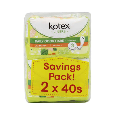 Kotex Liners Daily Odor Care Daun Sirih Scent 42pcs