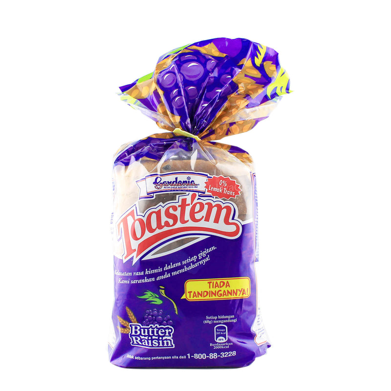 Gardenia Toast'em Butter Raisin Bread 360g