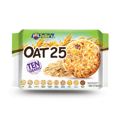 Julies Oat 25 Ten Grains Cookies 200g