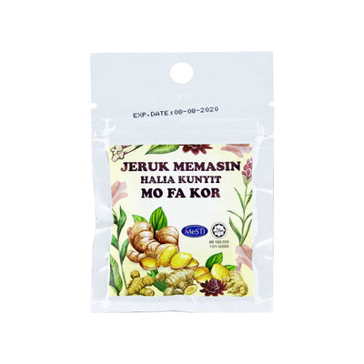 Uncle Mo Sweet Ginger Preserved Fruit 30g