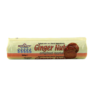 Royalty Gingernuts Biscuit Organic 300g