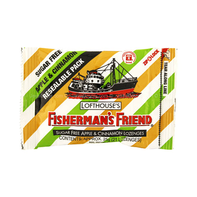 Fishermans Friend Sugar Free Apple & Cinnamon Lozenges 25g