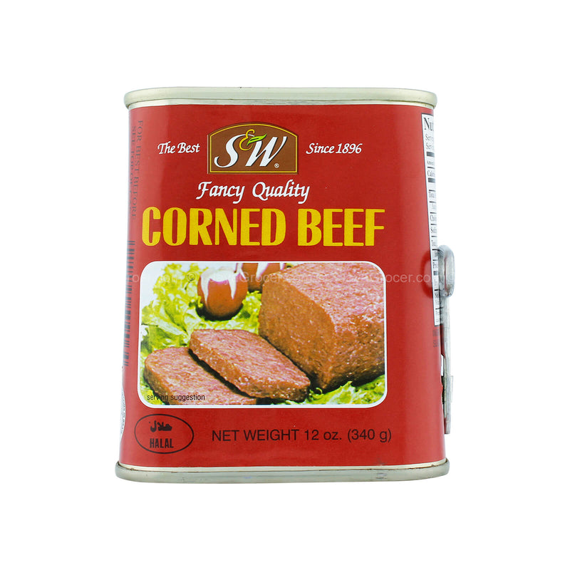 S&W Corned Beef 340g