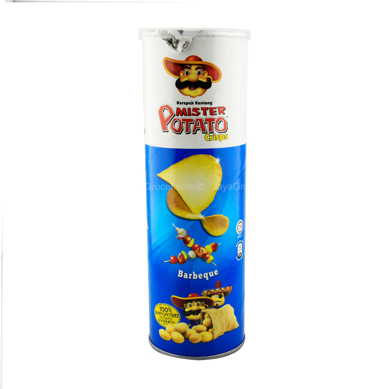 Mister Potato Barbeque Flavour Potato Crisps 125g