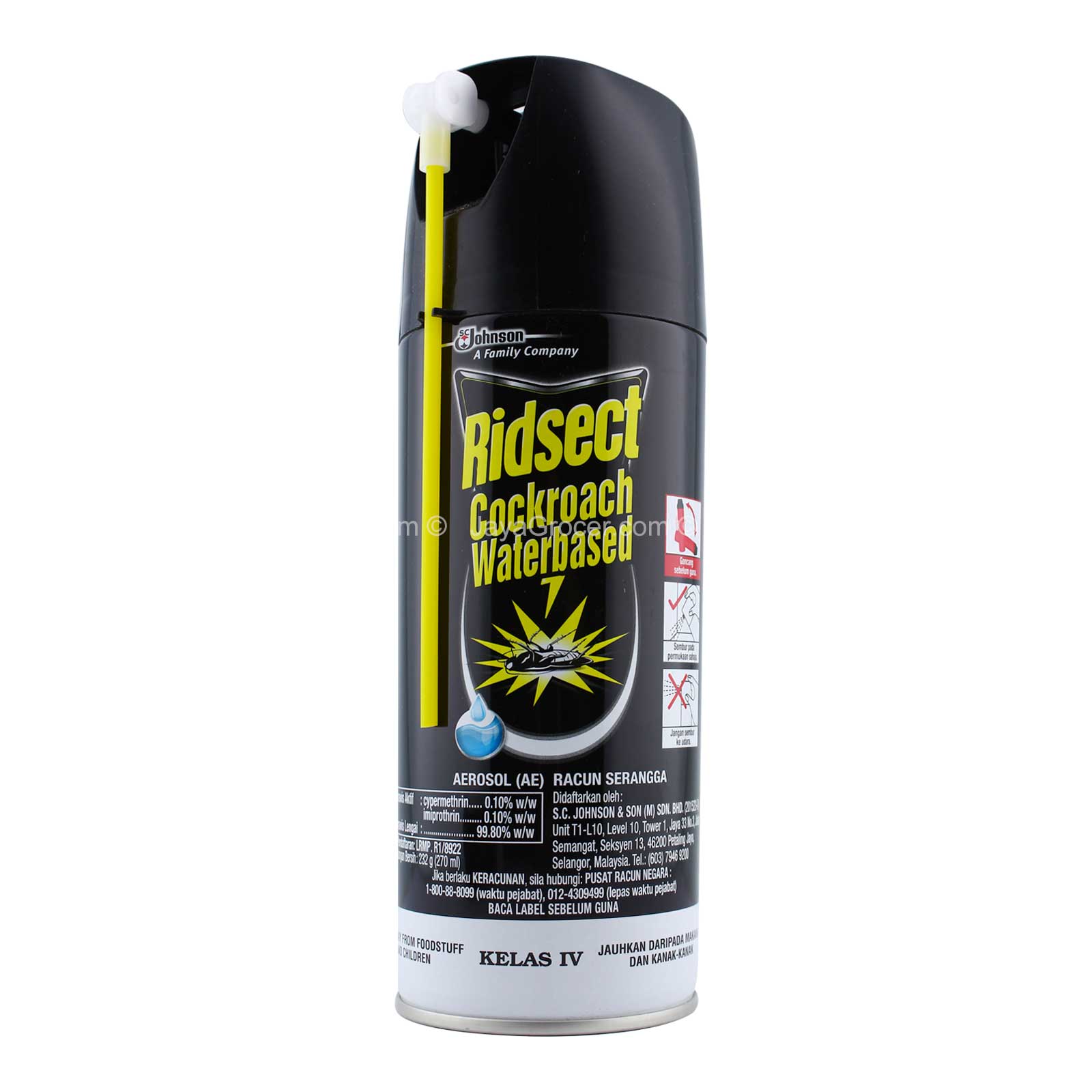Ridsect Cockroach Water Based 270ml
