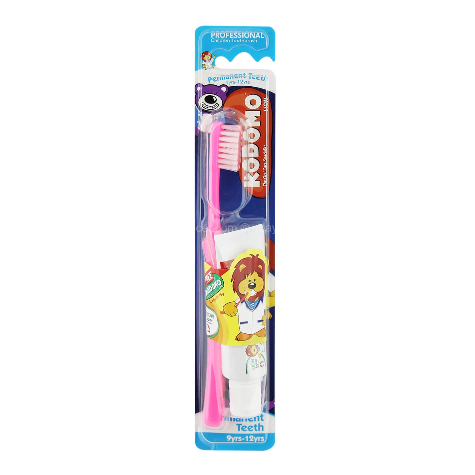 Lion Kodomo Pro Children’s Toothbrush (9-12yrs) 1pc