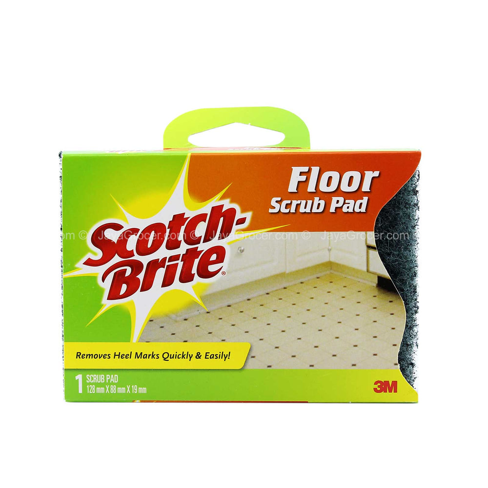 Scotch Brite Floor Scrub Pad Blue and Green 1pack