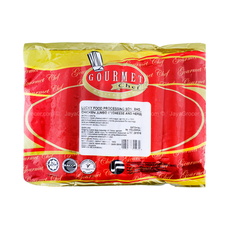 Gourmet Chicken Jumbo Cheese and Herb 1kg