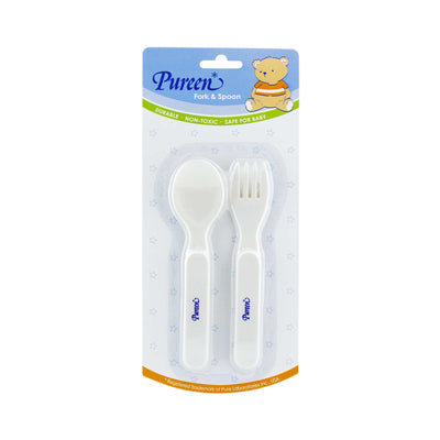 Pureen Fork & Spoon Set 1pc