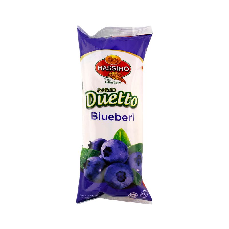 Massimo Duetto Blueberry Cream Bread 50g