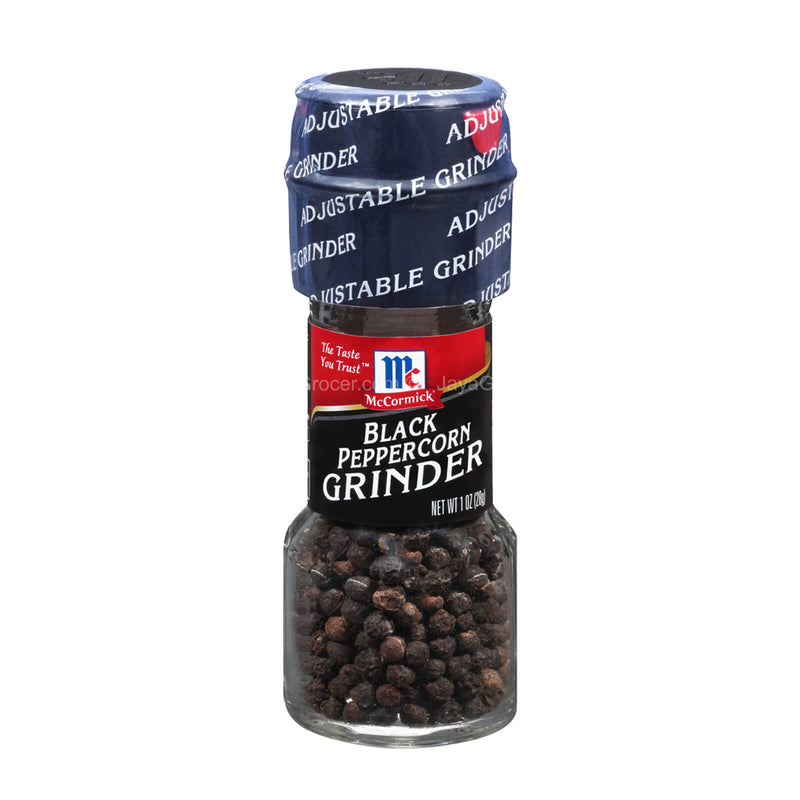 McCormick Black Peppercorn Grinder 28g