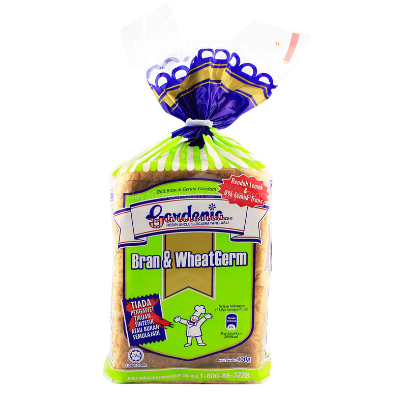 Gardenia Bran And Wheat Cream Light Fibremeal Bread 400g