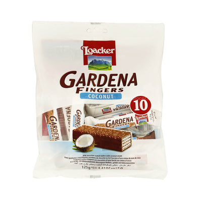 Loacker Gardena Fingers Coconut 125g