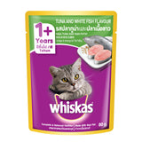 Whiskas Pouch Real Tuna and White Fish 80g