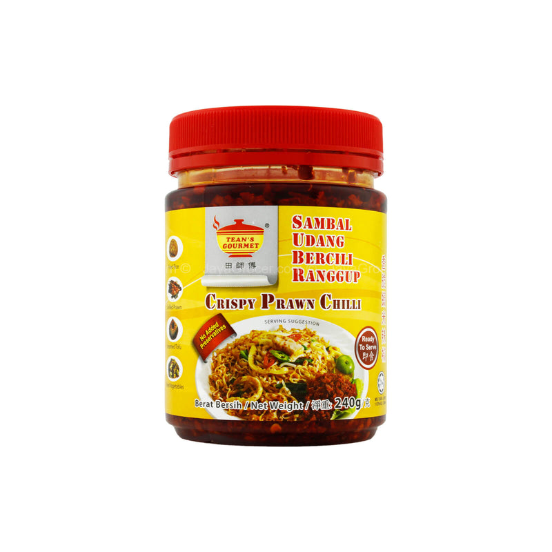 Teans Gourmet Crispy Prawn Chilli Sauce 240g