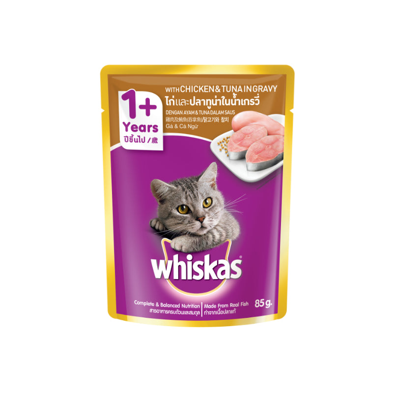 Whiskas Pouch Chicken and Tuna 85g
