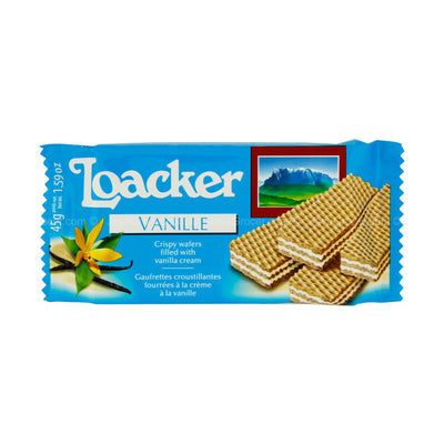 Loacker Vanilla Cream Wafer 45g