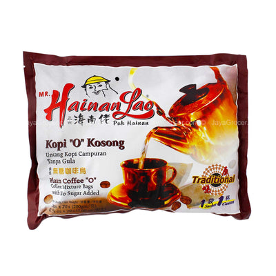 Mr Hainan Lao-Kopi O Kosong 10g x 15