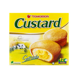 Tomorion Custard Filling Soft Cake 12pack 276g