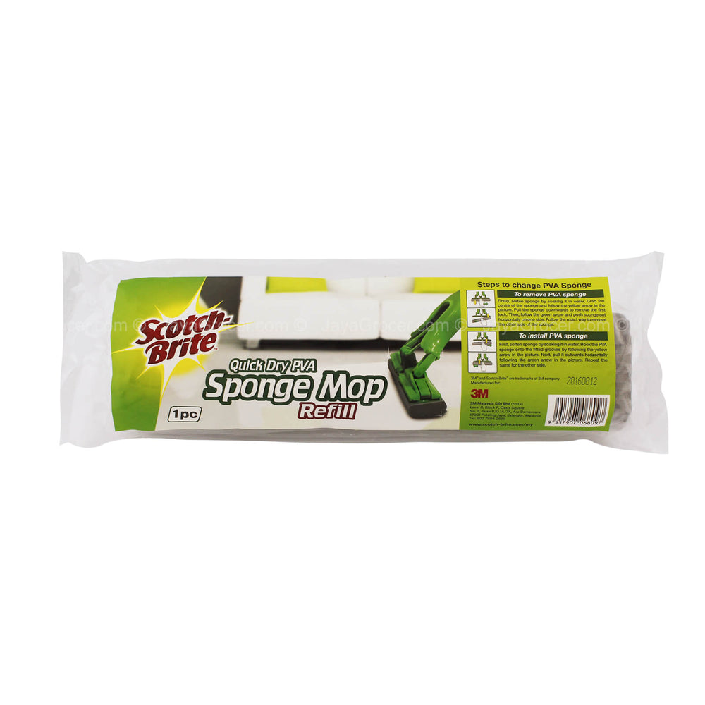 Scotch Brite PVA Sponge Mop Refill 1unit
