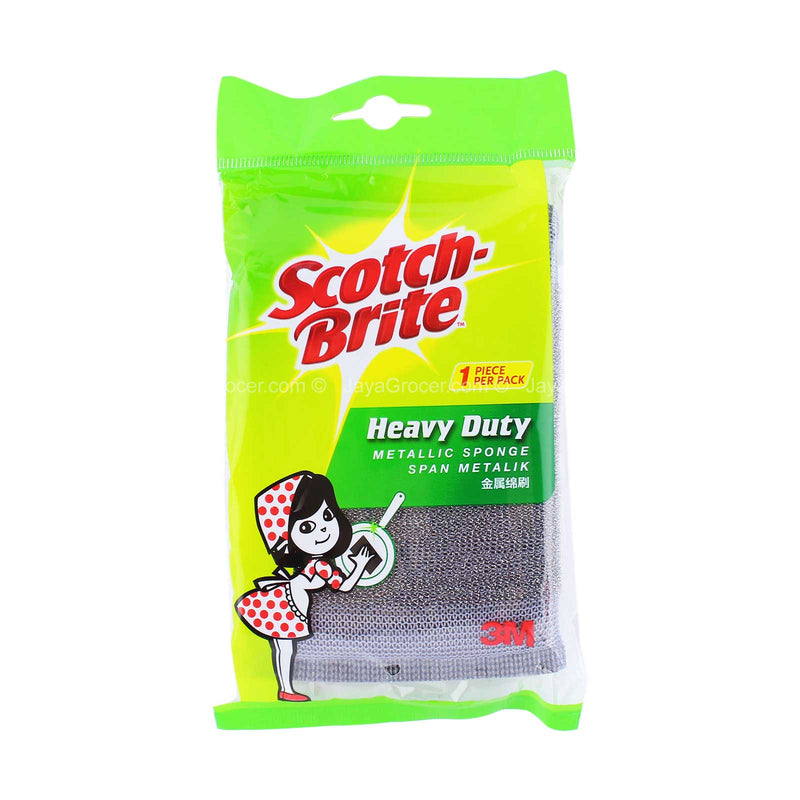 Scotch-Brite Heavy Duty Metallic Sponge 1unit