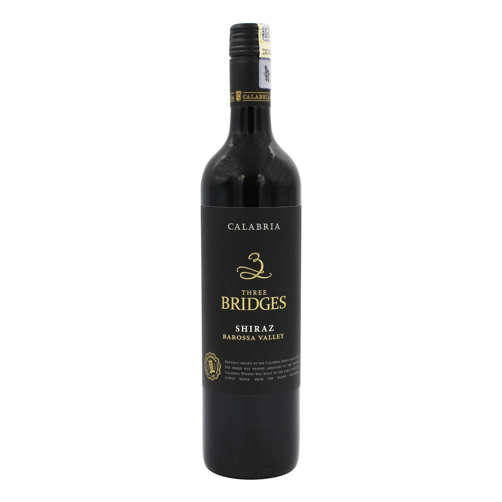 Calabria Three Bridges Shiraz Wine 752ml