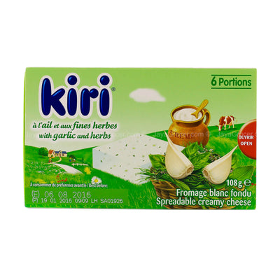KIRI WITH GARLIC & HERBS 108G *1
