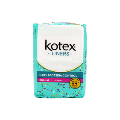 Kotex Liners Daily Bacteria Control 32pcs