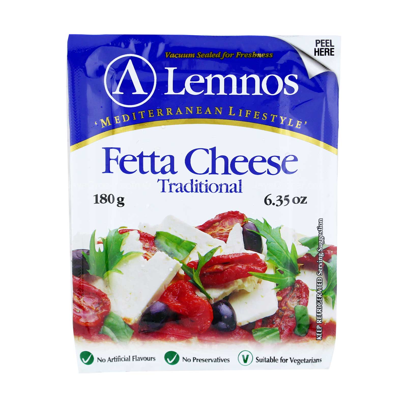 Lemnos Fetta Cheese Traditional 180g