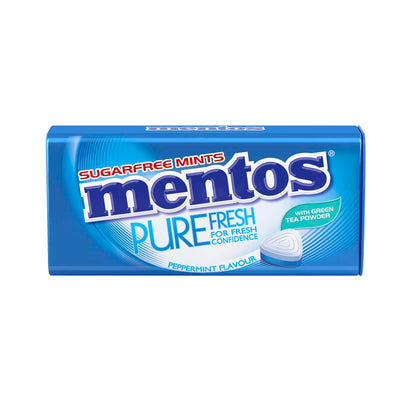 Mentos Pure Fresh Tin Peppermint 35g