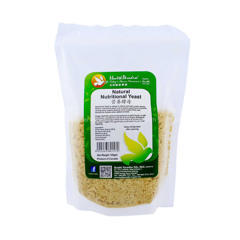 Health Paradise Organic Nutritional Yeast 100g