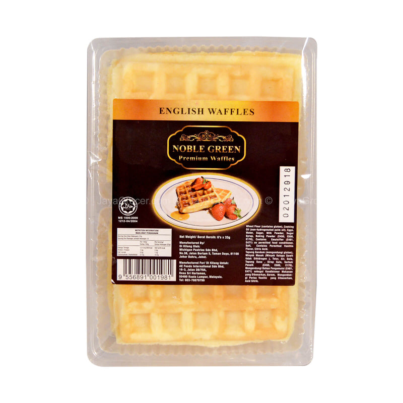 Noble Green English Waffles 200g